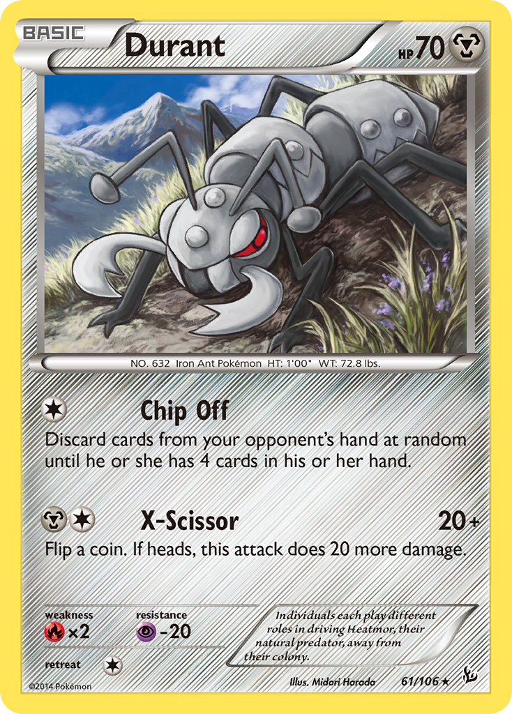 Durant (61/106) [XY: Flashfire] | Card Citadel