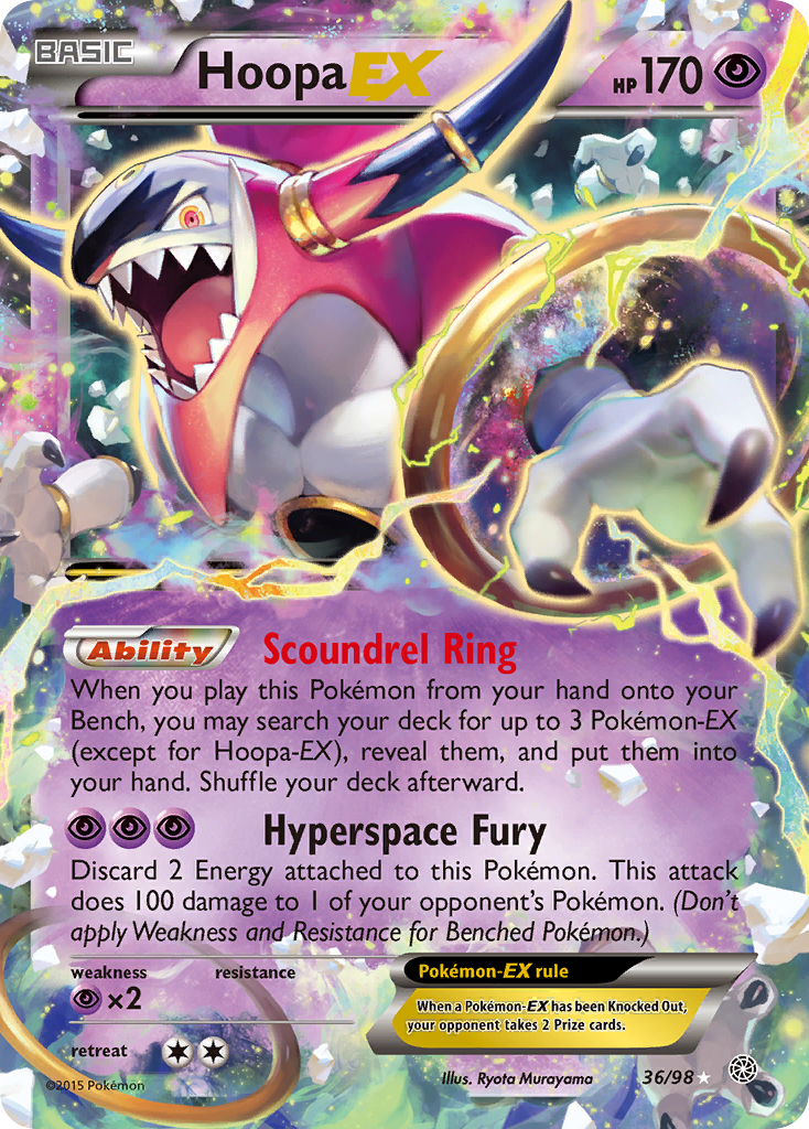 Hoopa EX (36/98) [XY: Ancient Origins] | Card Citadel