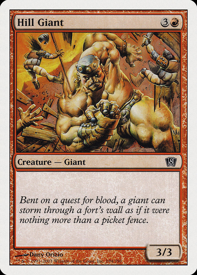Hill Giant [Eighth Edition] | Card Citadel