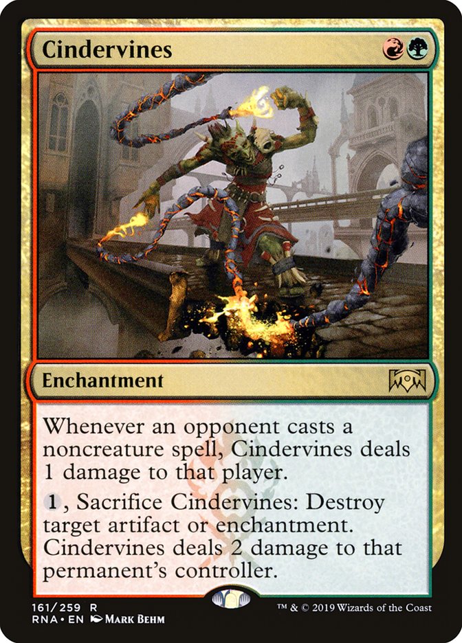 Cindervines [Ravnica Allegiance] | Card Citadel