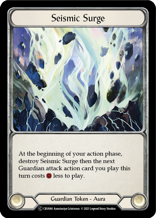 Seismic Surge (Rainbow Foil) [CRU044-RF] Unlimited Rainbow Foil | Card Citadel