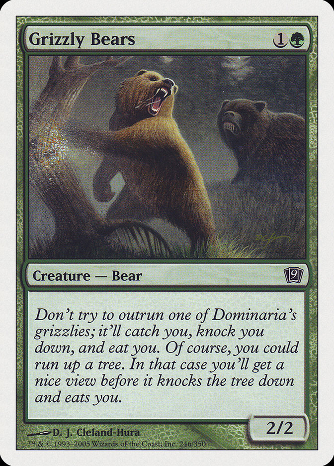 Grizzly Bears [Ninth Edition] | Card Citadel