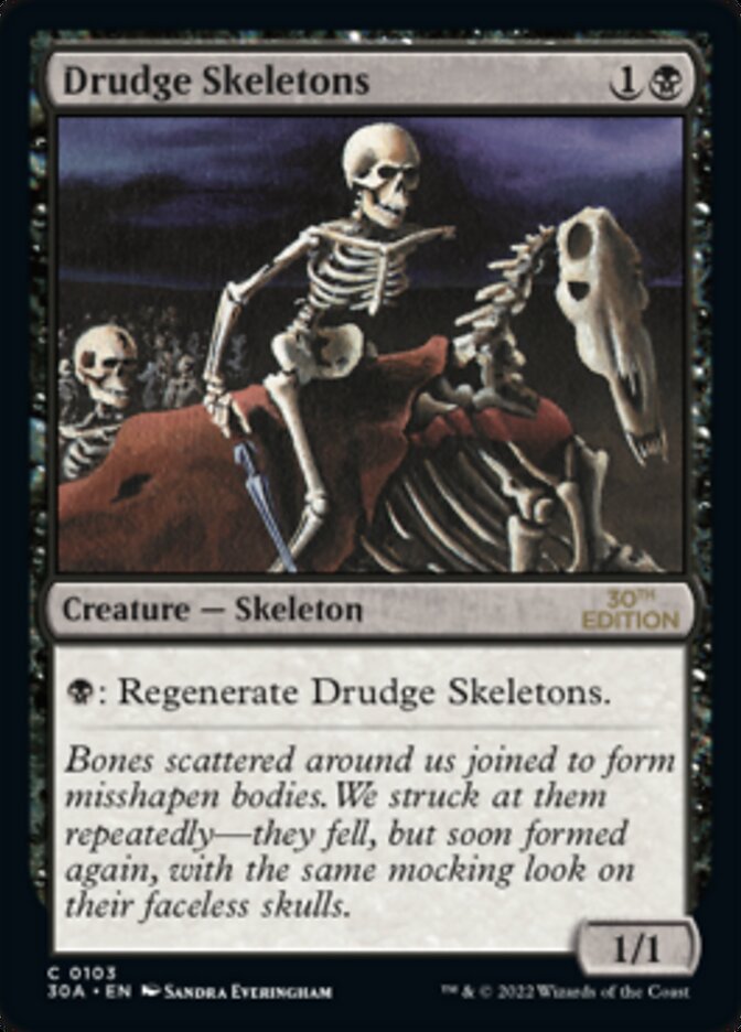 Drudge Skeletons [30th Anniversary Edition] | Card Citadel