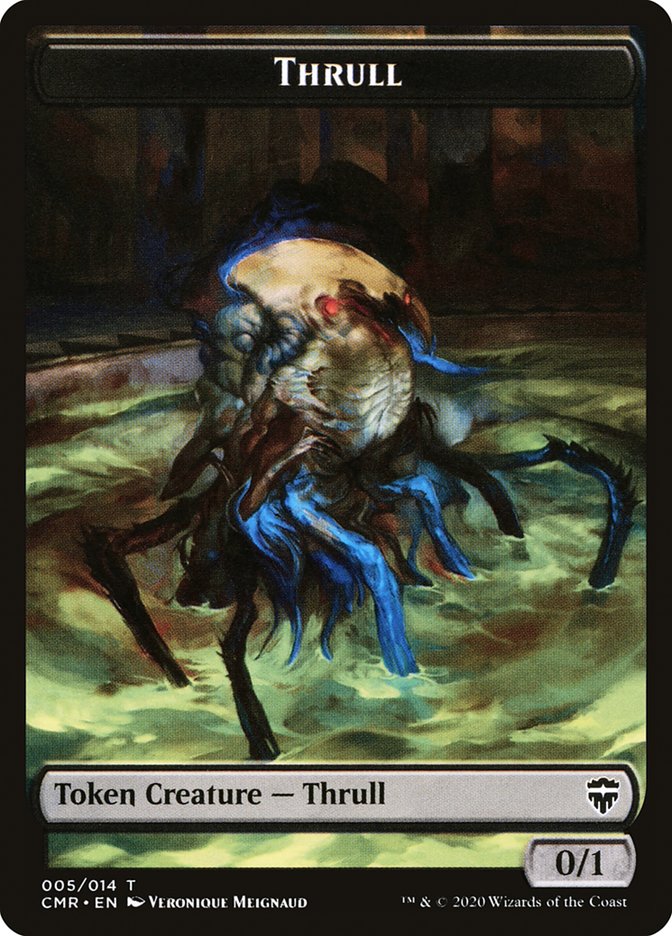 Horror // Thrull Token [Commander Legends Tokens] | Card Citadel