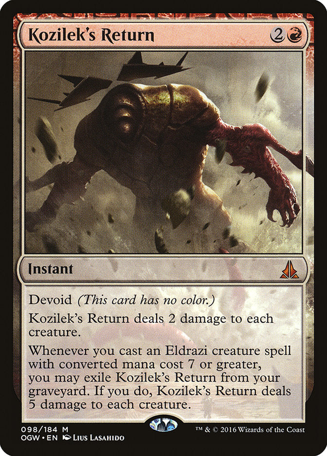 Kozilek's Return [Oath of the Gatewatch] | Card Citadel