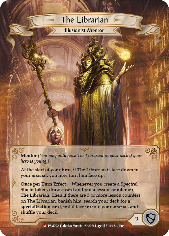 The Librarian [PSM002] (Monarch Prism Blitz Deck) | Card Citadel