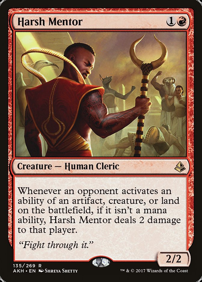 Harsh Mentor [Amonkhet] | Card Citadel