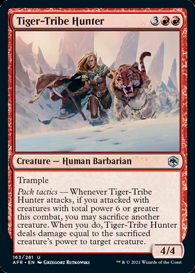 Tiger-Tribe Hunter [Dungeons & Dragons: Adventures in the Forgotten Realms] | Card Citadel