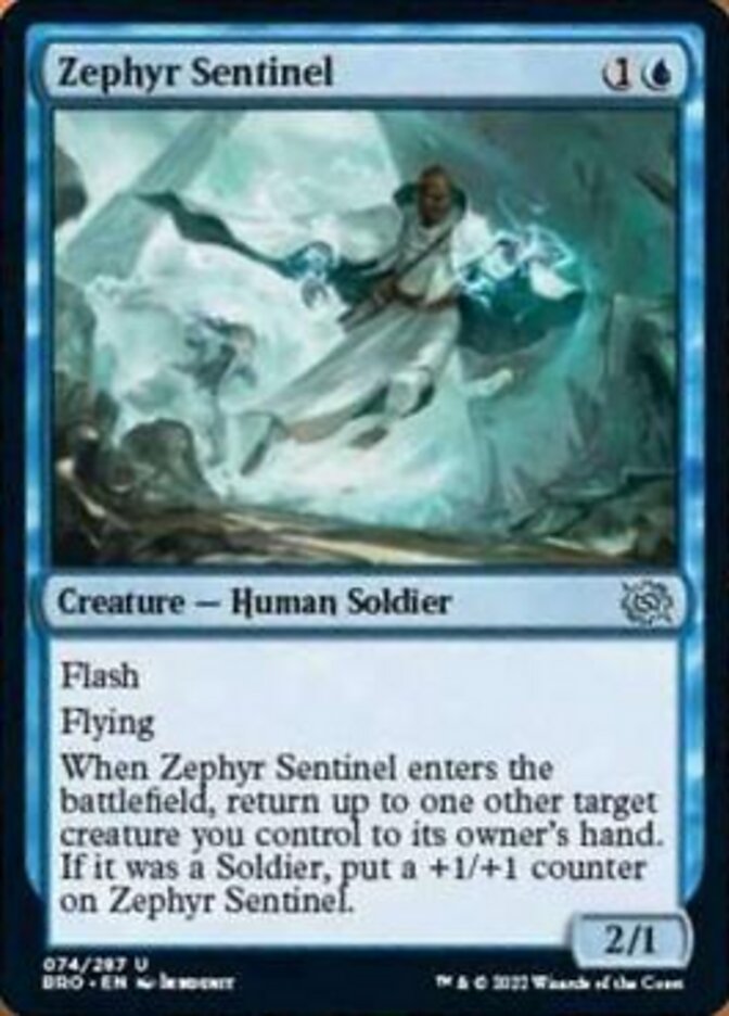 Zephyr Sentinel [The Brothers' War] | Card Citadel