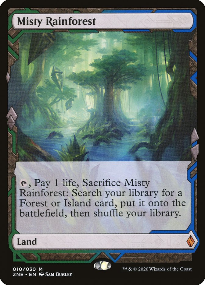 Misty Rainforest [Zendikar Rising Expeditions] | Card Citadel