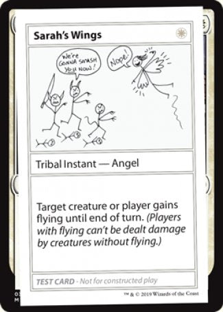 Sarah's Wings (2021 Edition) [Mystery Booster Playtest Cards] | Card Citadel