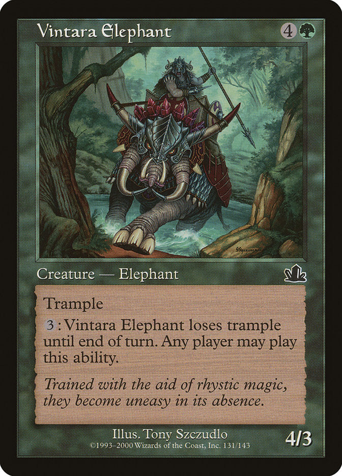 Vintara Elephant [Prophecy] | Card Citadel