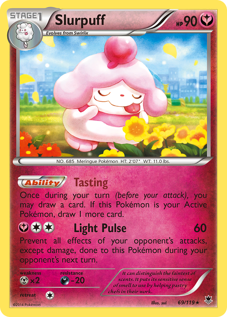 Slurpuff (69/119) [XY: Phantom Forces] | Card Citadel