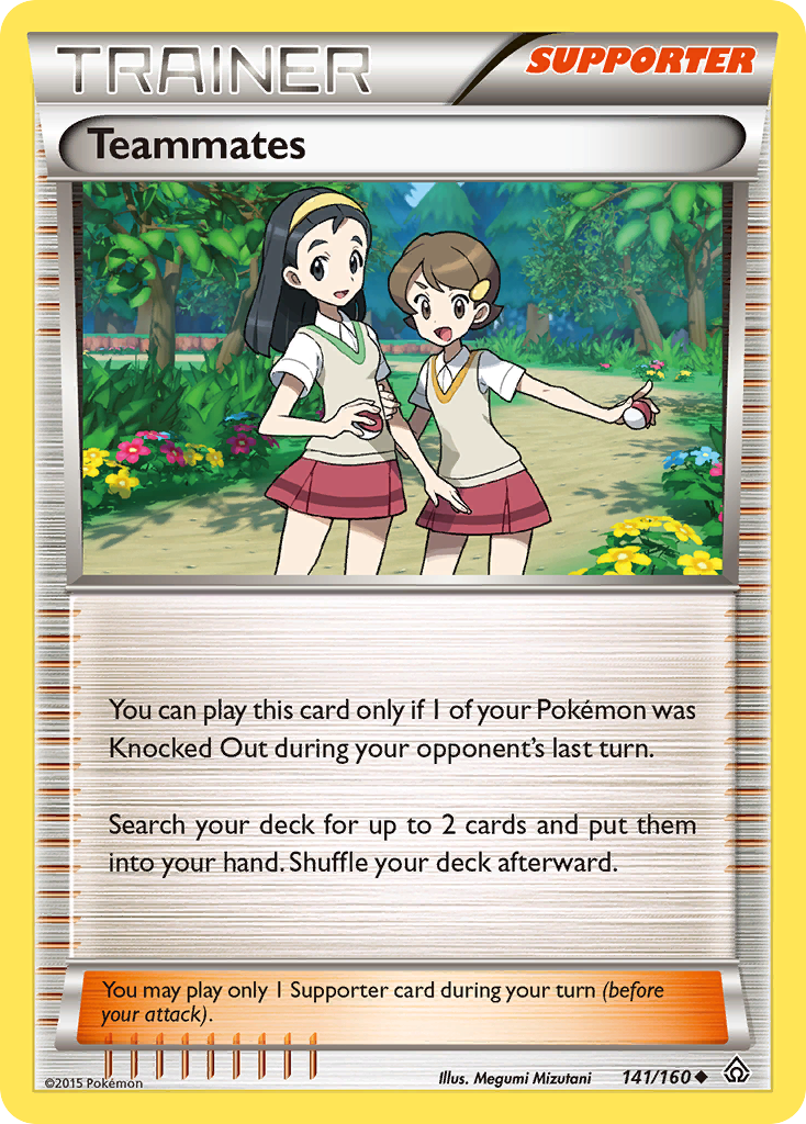 Teammates (141/160) [XY: Primal Clash] | Card Citadel