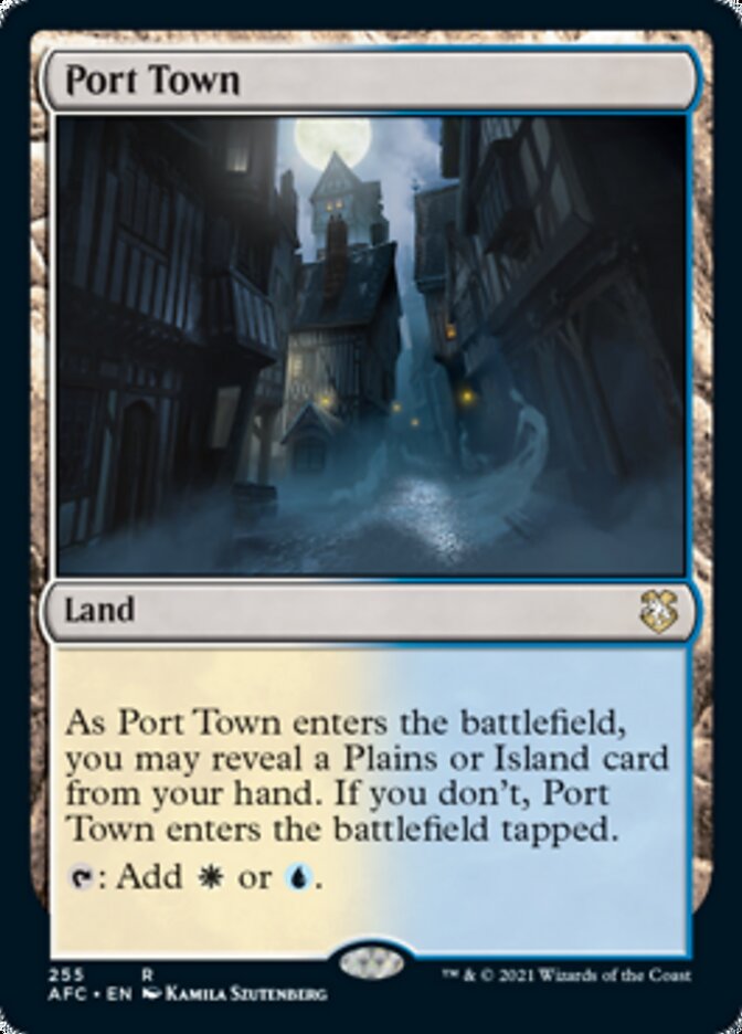 Port Town [Dungeons & Dragons: Adventures in the Forgotten Realms Commander] | Card Citadel