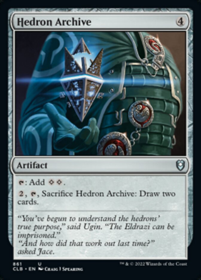 Hedron Archive [Commander Legends: Battle for Baldur's Gate] | Card Citadel