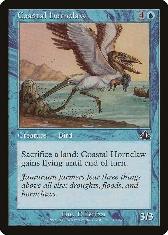 Coastal Hornclaw [Prophecy] | Card Citadel