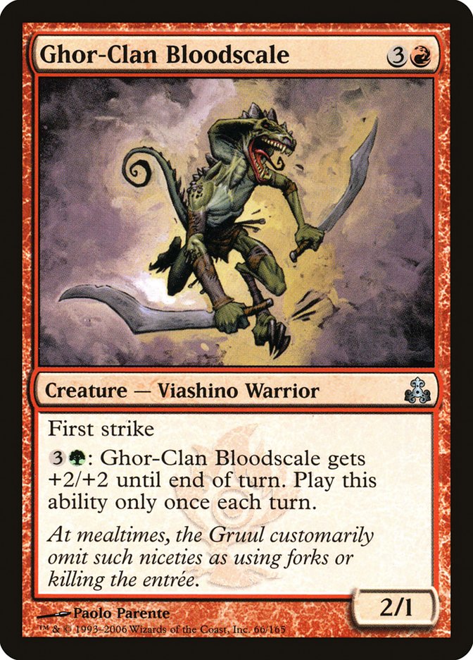 Ghor-Clan Bloodscale [Guildpact] | Card Citadel