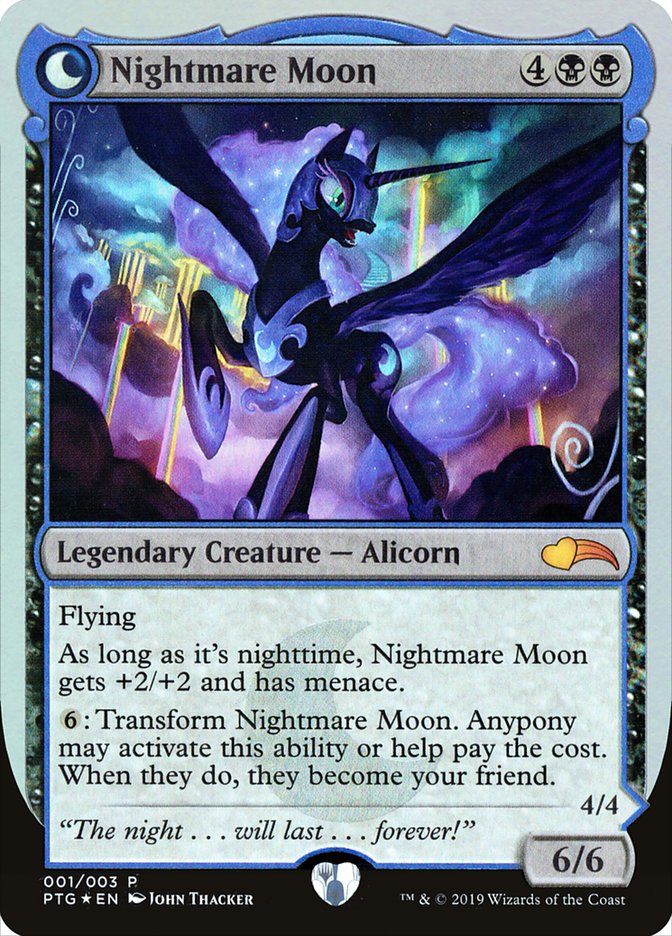 Nightmare Moon // Princess Luna [Ponies: The Galloping] | Card Citadel