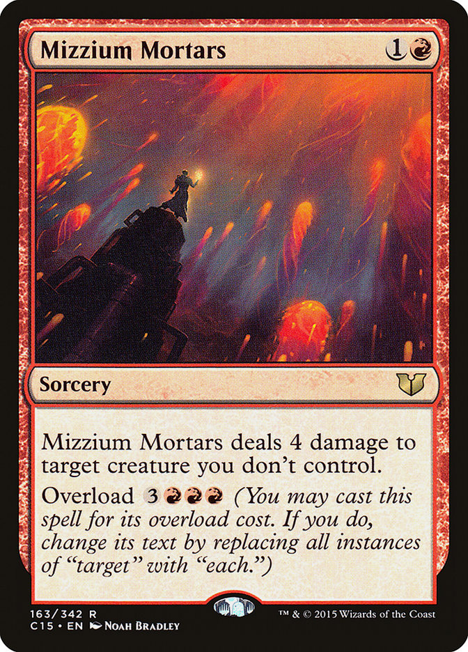 Mizzium Mortars [Commander 2015] | Card Citadel