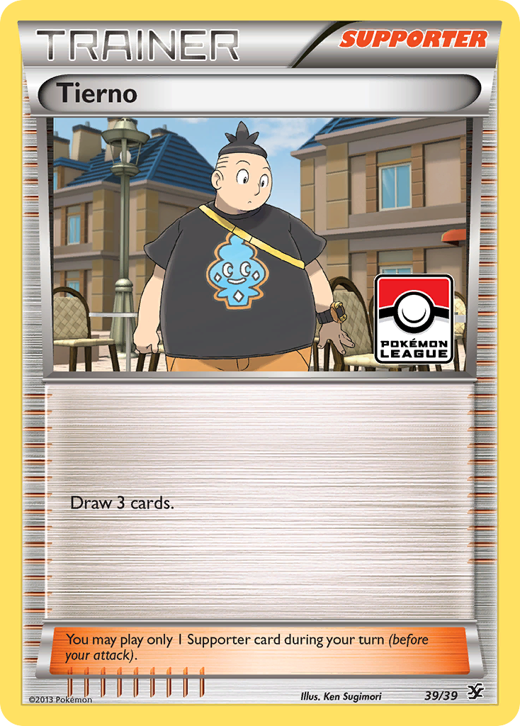 Tierno (39/39) [XY: Kalos Starter Set] | Card Citadel