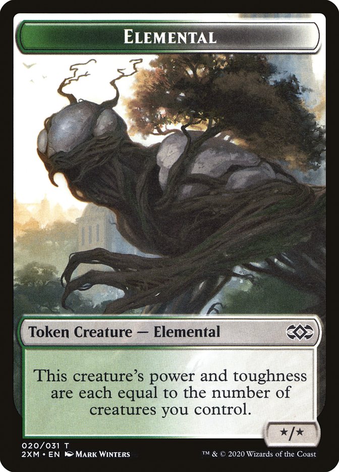 Elemental Token [Double Masters] | Card Citadel