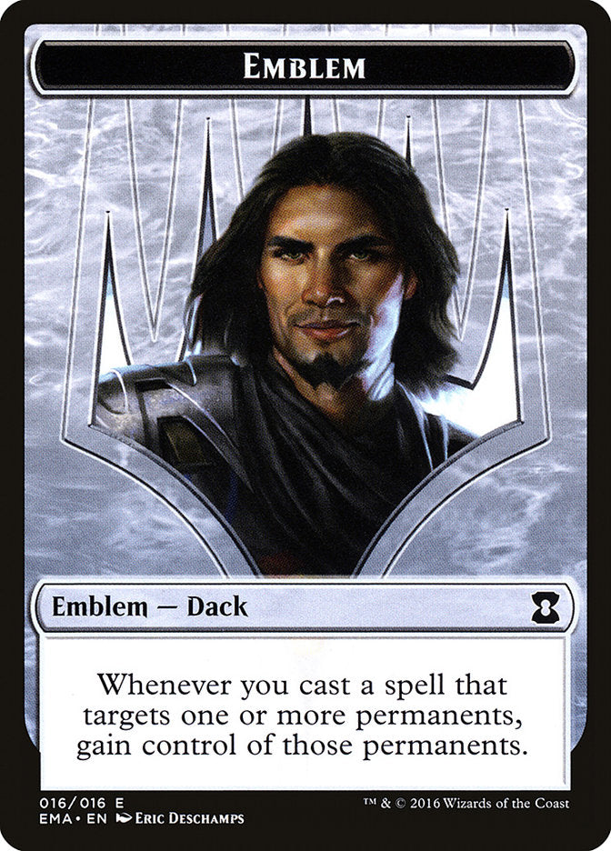 Dack Fayden Emblem [Eternal Masters Tokens] | Card Citadel