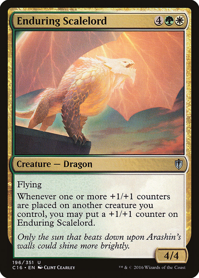 Enduring Scalelord [Commander 2016] | Card Citadel