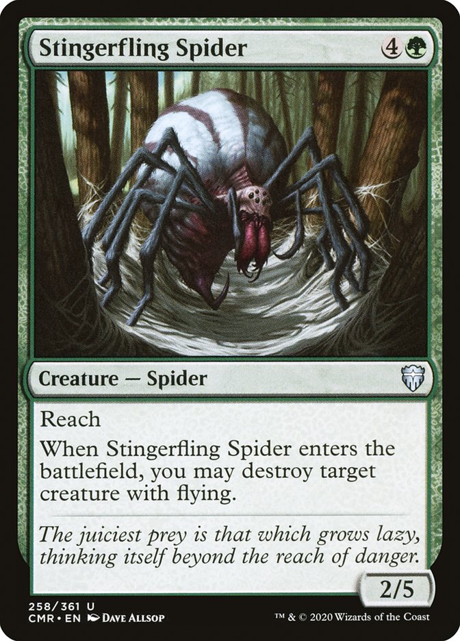 Stingerfling Spider [Commander Legends] | Card Citadel