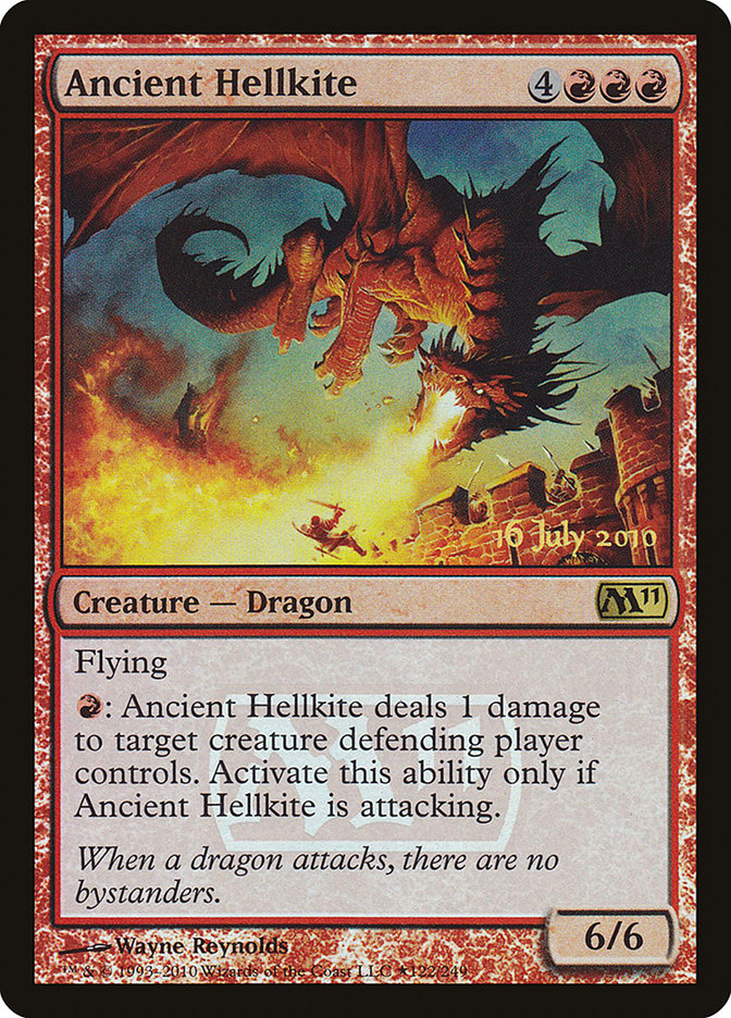 Ancient Hellkite [Magic 2011 Promos] | Card Citadel