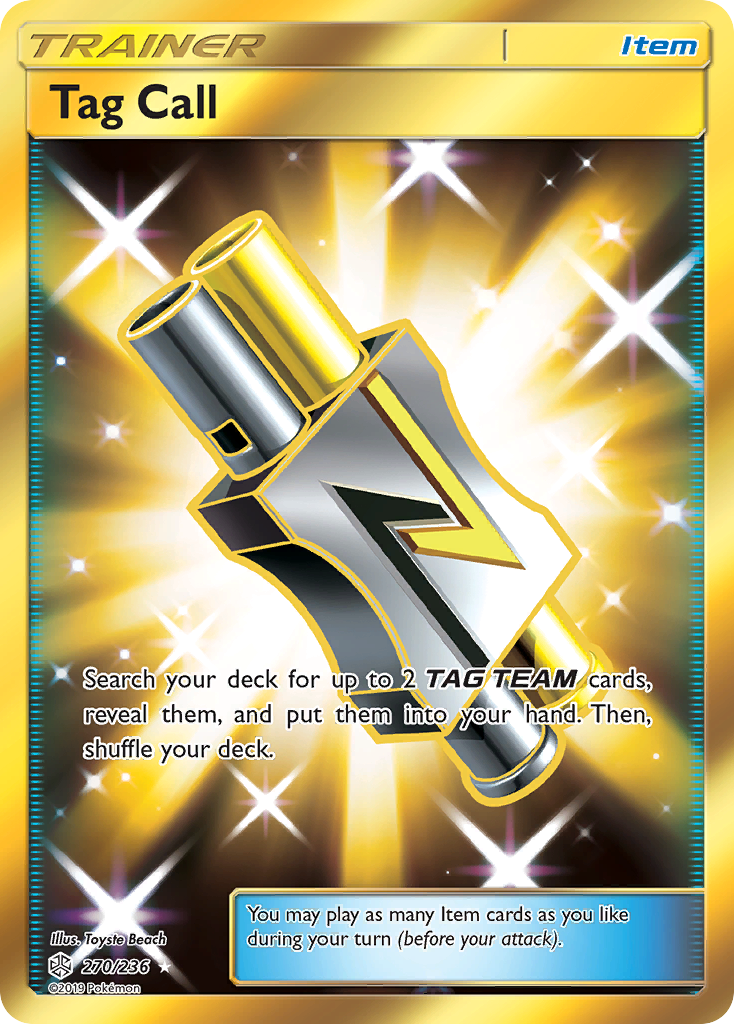 Tag Call (270/236) [Sun & Moon: Cosmic Eclipse] | Card Citadel