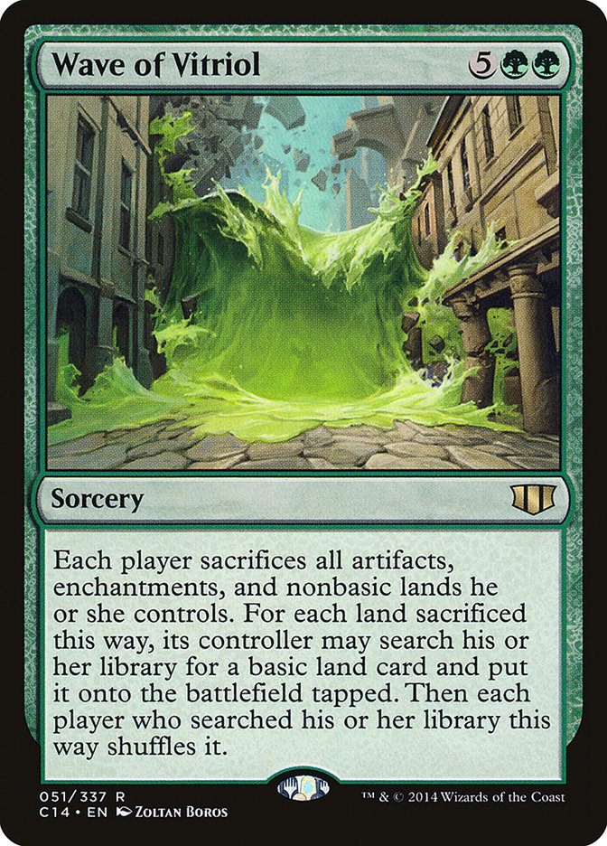 Wave of Vitriol [Commander 2014] | Card Citadel