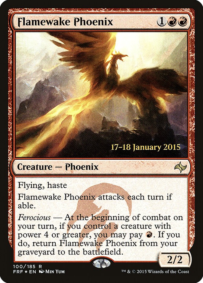 Flamewake Phoenix [Fate Reforged Promos] | Card Citadel