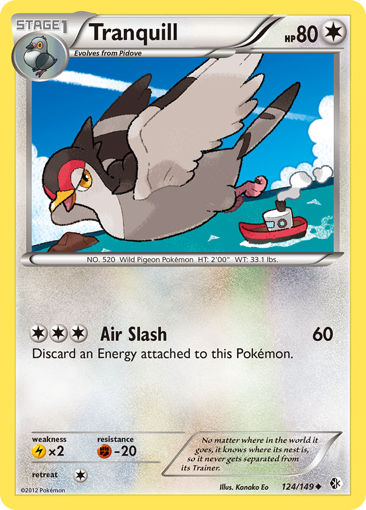 Tranquill (124/149) [Black & White: Boundaries Crossed] | Card Citadel