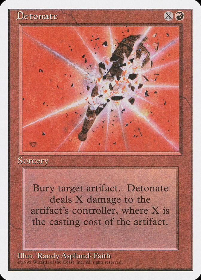 Detonate [Fourth Edition] | Card Citadel