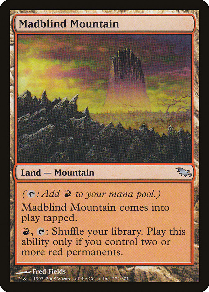 Madblind Mountain [Shadowmoor] | Card Citadel