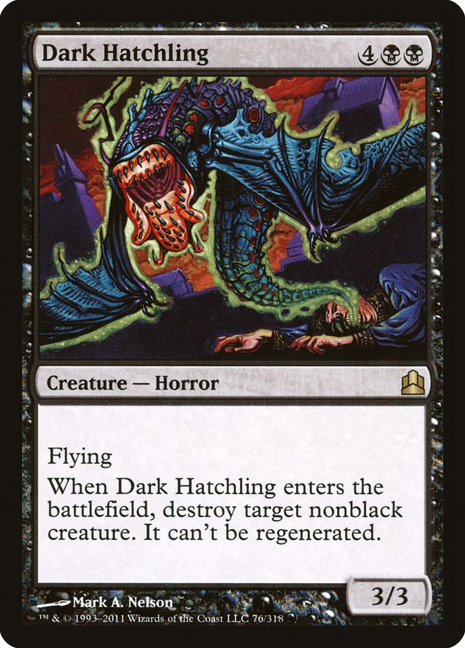 Dark Hatchling [Commander 2011] | Card Citadel