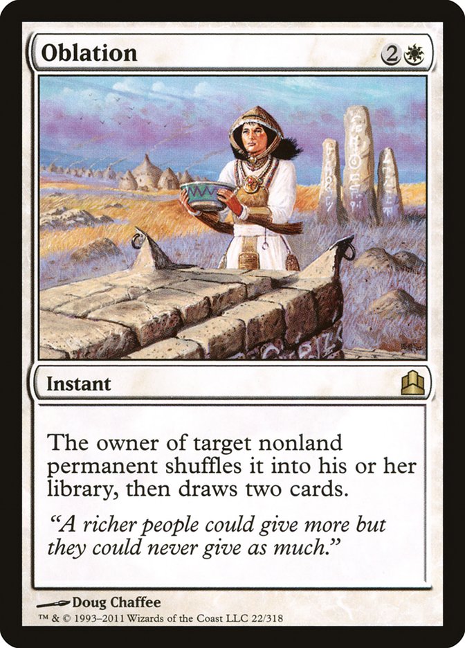 Oblation [Commander 2011] | Card Citadel