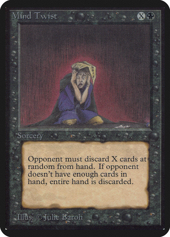 Mind Twist [Limited Edition Alpha] | Card Citadel