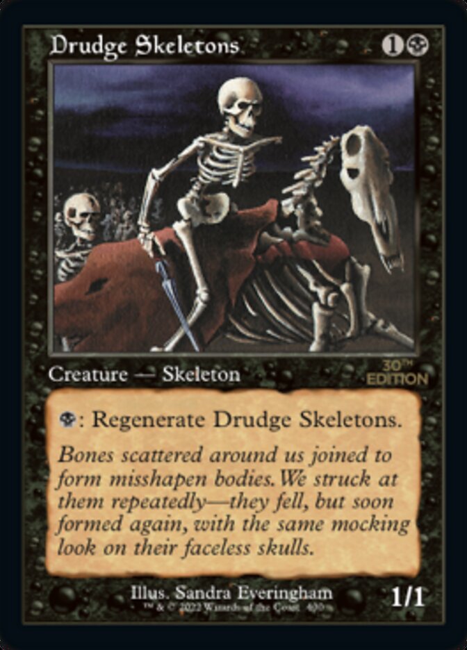 Drudge Skeletons (Retro) [30th Anniversary Edition] | Card Citadel