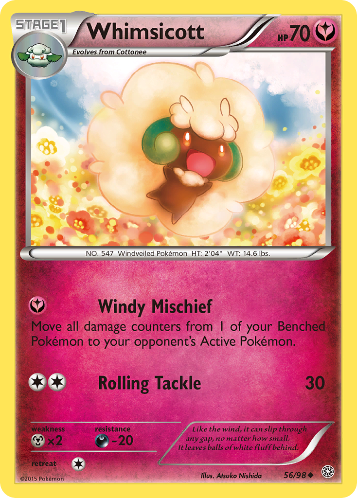 Whimsicott (56/98) [XY: Ancient Origins] | Card Citadel