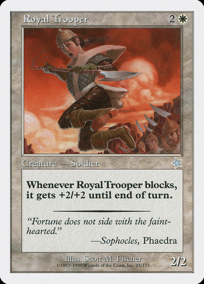 Royal Trooper [Starter 1999] | Card Citadel