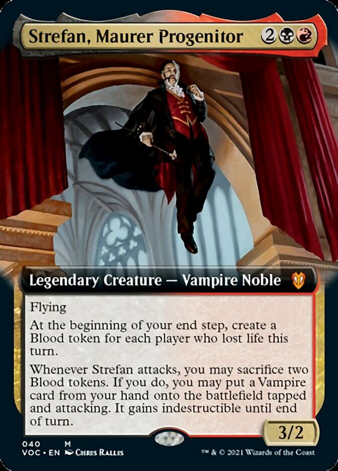 Strefan, Maurer Progenitor (Extended) [Innistrad: Crimson Vow Commander] | Card Citadel