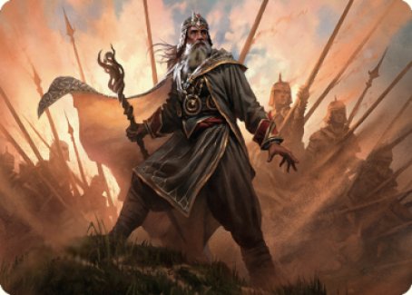 Hazezon, Shaper of Sand Art Card [Dominaria United Art Series] | Card Citadel