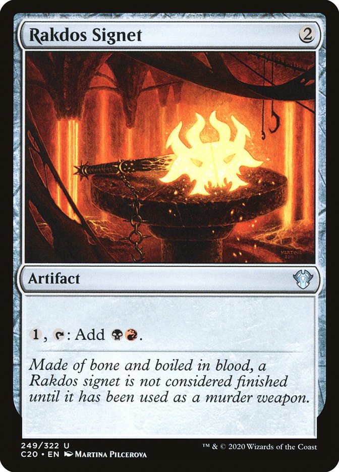 Rakdos Signet [Commander 2020] | Card Citadel