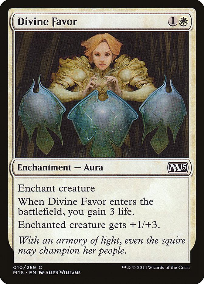 Divine Favor [Magic 2015] | Card Citadel