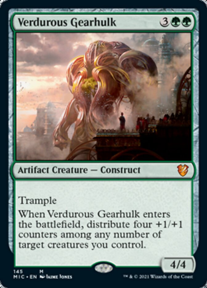 Verdurous Gearhulk [Innistrad: Midnight Hunt Commander] | Card Citadel