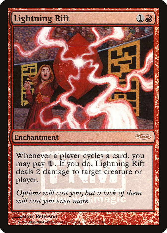 Lightning Rift [Friday Night Magic 2004] | Card Citadel