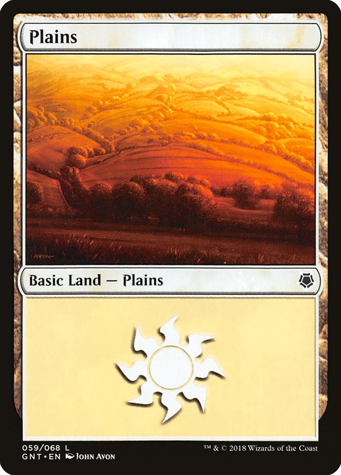 Plains (59) [Game Night] | Card Citadel