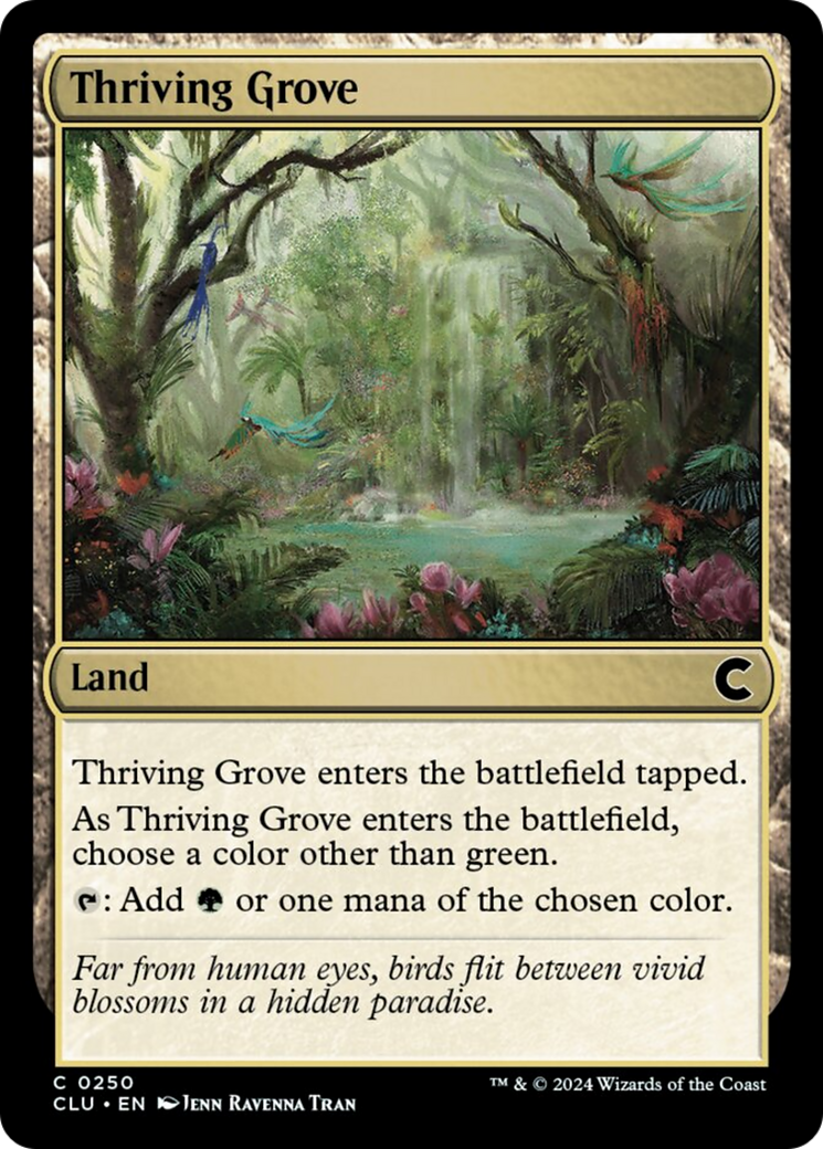 Thriving Grove [Ravnica: Clue Edition] | Card Citadel